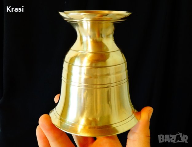  Бронзова чаша за вино,бокал. , снимка 3 - Антикварни и старинни предмети - 25865555