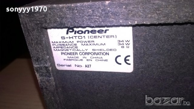 pioneer-център+2 колони-внос швеицария, снимка 14 - Тонколони - 19020222