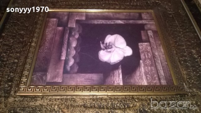 Красива картина-46х50см-внос швеицария, снимка 16 - Антикварни и старинни предмети - 18588782