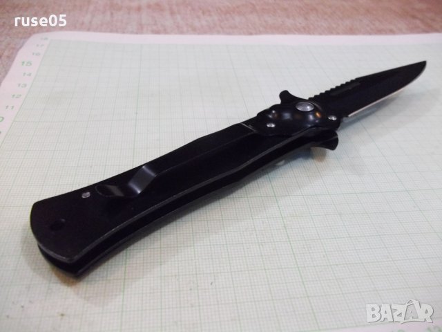 Нож "COLUMBIA" сгъваем полуавтоматичен, снимка 6 - Ножове - 23700334