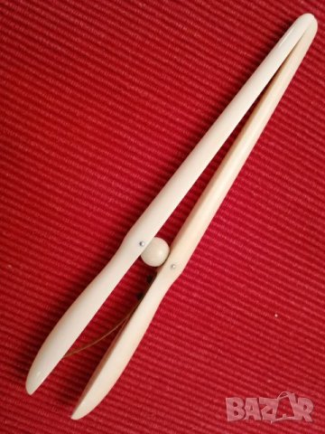 Щипка от слонова кост. , снимка 6 - Антикварни и старинни предмети - 26199448