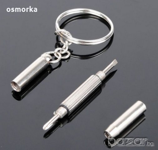 Малки отверки на ключодържател права кръстата и шестограм , снимка 4 - Отвертки - 21122764