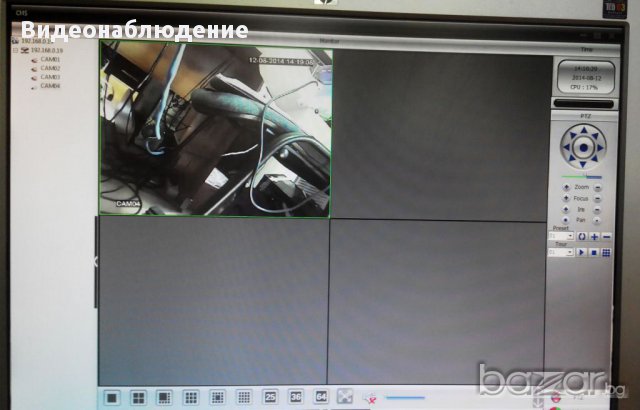 4 Канален DVR записващ с резолюция D1 на всички 4 канала едновременно. Смартфон контрол!, снимка 4 - Камери - 8376563