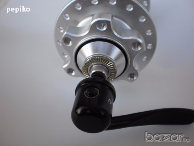 Продавам колела внос от Германия предна алуминиева главина за дискови спирачки MOCA, снимка 5 - Части за велосипеди - 15988168