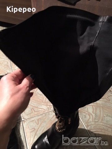 Нови чизми с верижки, р.39, снимка 5 - Дамски ботуши - 19998067