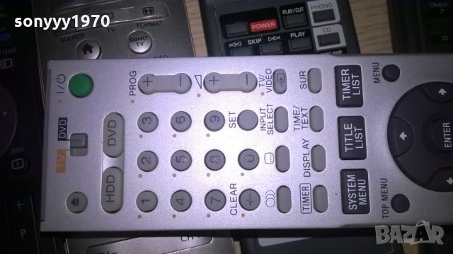 sony hdd/dvd/tv remote control=внос швеицария, снимка 4 - Дистанционни - 25262721