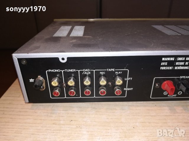 akai amplifier-made in japan-внос англия, снимка 10 - Ресийвъри, усилватели, смесителни пултове - 21604447