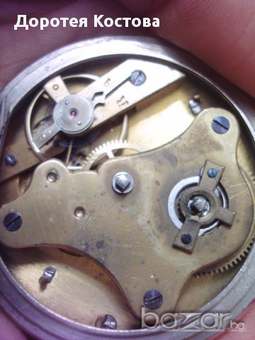 Стар джобен часовник от Германия, снимка 4 - Антикварни и старинни предмети - 17209950