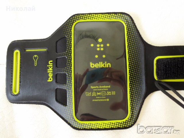 Belkin Ease-Fit Sport Armband for iPhone, снимка 6 - Чанти - 19171904