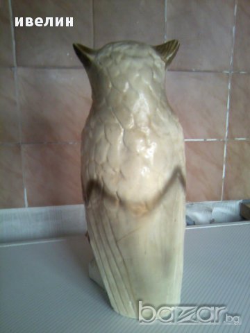 стара статуетка-бухал , снимка 4 - Антикварни и старинни предмети - 9849951