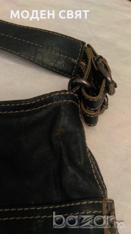 Чанта ESPRITот естествена кожа, снимка 3 - Чанти - 21440854