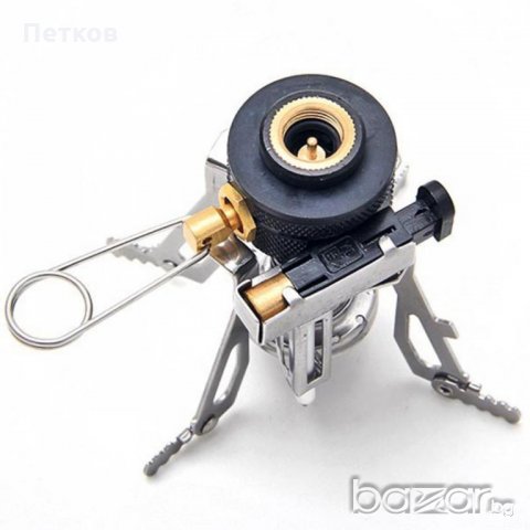 Компактна сгъваема газова горелка-котлон за туризъм, алпинизъм, лов и риболов. Със собствена п, снимка 6 - Газови котлони - 20062772