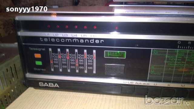  saba hi-fi studio 8061 telecommander k-внос швеицария, снимка 5 - Ресийвъри, усилватели, смесителни пултове - 9167618