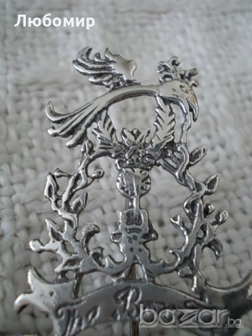 Старинен сребърен знак, снимка 3 - Други ценни предмети - 20760690