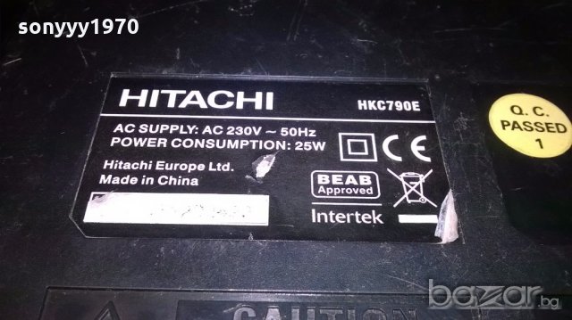 hitachi hkc790e dock iphone/clock/receiver-внос франция, снимка 13 - Ресийвъри, усилватели, смесителни пултове - 18574762