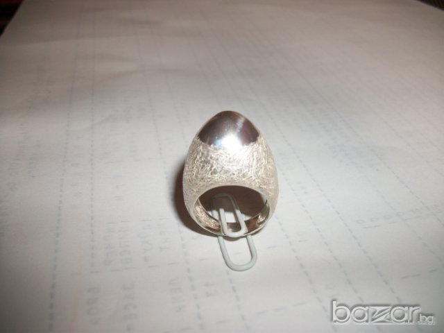 сребърен пръстен, снимка 2 - Пръстени - 7736144