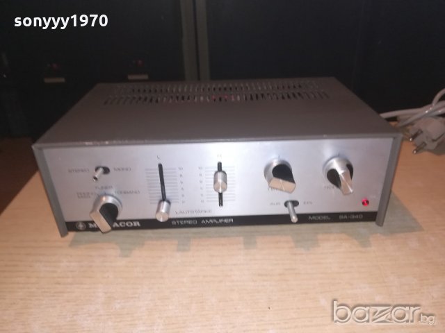monacor stereo amplifier-внос швеицария, снимка 9 - Ресийвъри, усилватели, смесителни пултове - 21167152