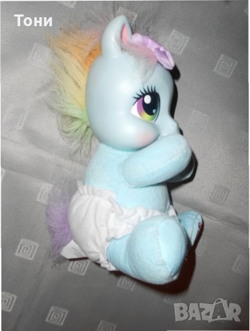 Колекционерско интерактивно My little pony Newborn Rainbow Dash, снимка 7 - Кукли - 23111679