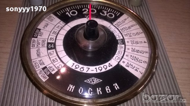 москва-ретро календар/термометър 15х15см, снимка 5 - Антикварни и старинни предмети - 18050876