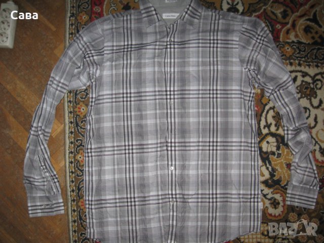 Риза CALVIN KLEIN   мъжка,Л, снимка 2 - Ризи - 25154965