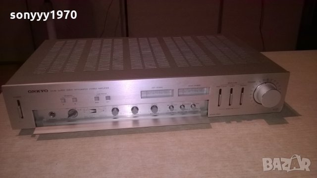 onkyo-made in japan-усилвател за ремонт-внос швеицария, снимка 3 - Ресийвъри, усилватели, смесителни пултове - 26012854