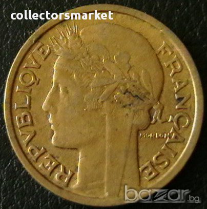 2 франка 1938, Франция, снимка 2 - Нумизматика и бонистика - 11703684