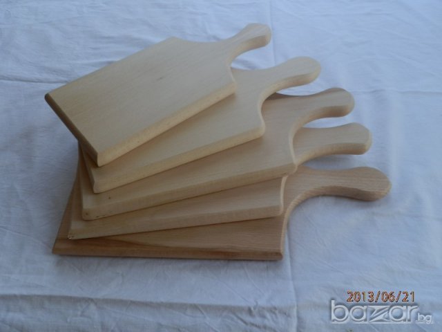Кухненски дъски "талари' за рязане цели от бук, снимка 4 - Други - 6907489