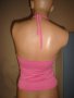 Ефектен розов дамски топ / потник, с гол гръб, дамска блуза / тениска без ръкави,ръкав,дамско бюстие, снимка 2
