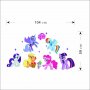 3D стикер лепенка за стена Малкото Пони My Little Pony, снимка 2