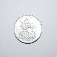 500 рупий Индонезия 2008 Голяма Монета, снимка 2 - Нумизматика и бонистика - 10823658