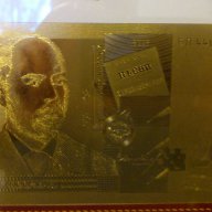 Подаръци 20 лева златни банкноти в стъклена поставка+сертификат, снимка 4 - Нумизматика и бонистика - 9405138