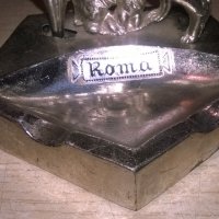 roma-ретро колекция-метален пепелник-внос швеицария, снимка 8 - Колекции - 22010948
