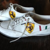 Спортни италиански кожа обувки,имитация Ферари, снимка 2 - Спортно елегантни обувки - 23282531