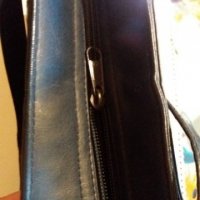 Дам.чанта-/изк.кожа/-цвят-тъм.синя. Закупена от Италия., снимка 7 - Чанти - 22401807