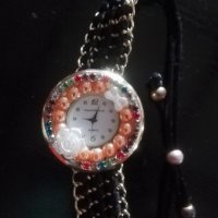 часовник бижу подарък при покупка, снимка 1 - Дамски - 21499890