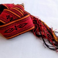 Стар ръчнотъкан колан за женска носия, снимка 7 - Антикварни и старинни предмети - 23013246