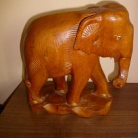 Уникален, голям ръчно изработен слон , снимка 3 - Статуетки - 19052697