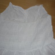 С/М Лека и ефирна бяла лятна рокля, снимка 3 - Рокли - 14789233