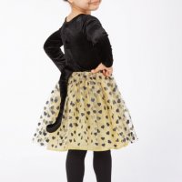 И специално за най-малките принцеси прекрасна рокля Коте с диадема, снимка 3 - Бебешки рокли - 20047519