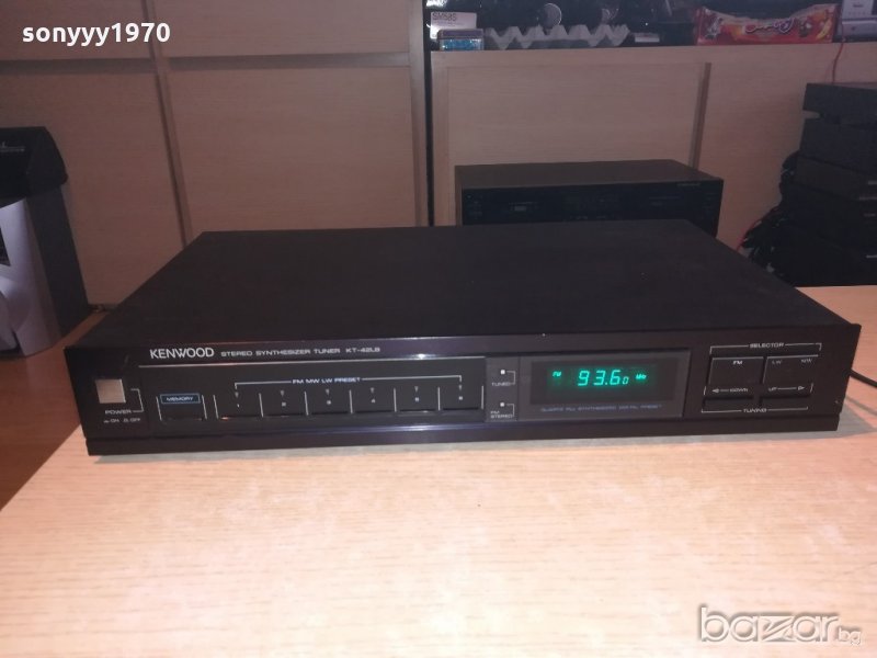 kenwood kt-42lb tuner-made in japan-внос швеицария, снимка 1