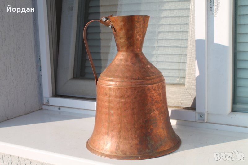 медна кана за вода, снимка 1