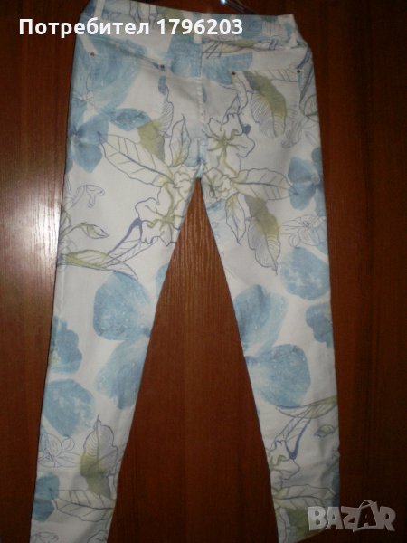 Чисто  нов дамски летен панталон на цветя, снимка 1