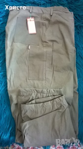 работен панталон и риза работни дрехи чисто нови от соца, снимка 1