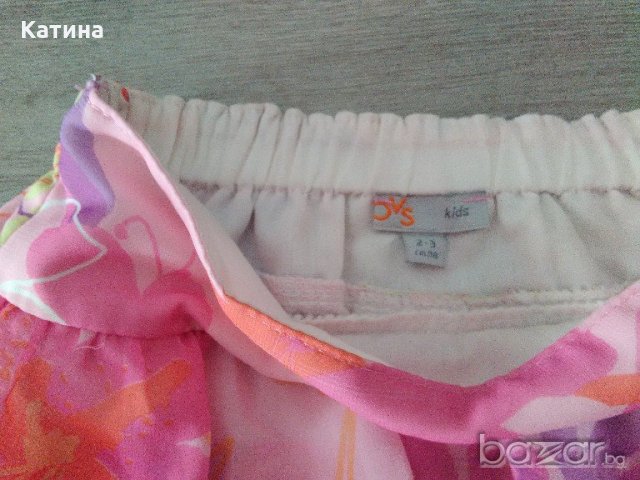 Намаление ОVS пъстра поличка, снимка 3 - Детски рокли и поли - 18899558