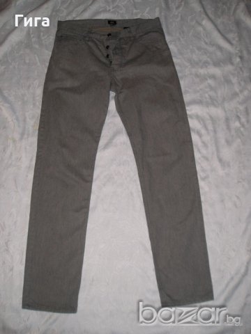 Mъжки сиви дънки/панталон с копчета Н§М, снимка 2 - Панталони - 18255826