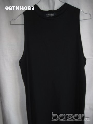 Черна блуза,`s Maxmara,  44 (L) , снимка 1 - Корсети, бюстиета, топове - 12908935
