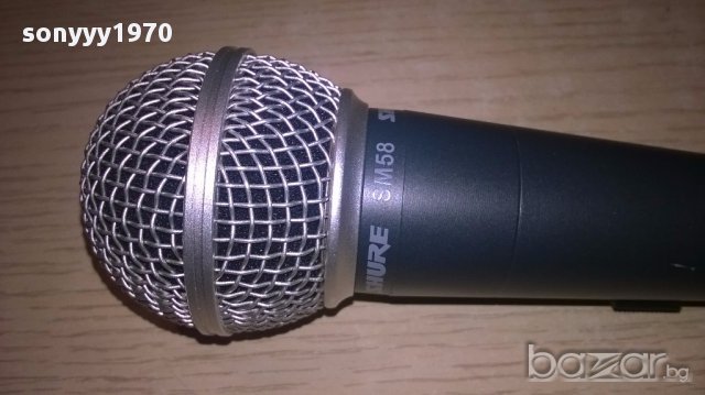 профи shure 58 микрофон-внос швеицария, снимка 13 - Микрофони - 17786349