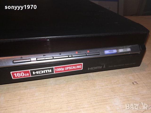 поръчано-Sony rdr-hx750 recorder-hdmi/usb/dvd/hdd внос от швеицария, снимка 6 - Плейъри, домашно кино, прожектори - 21510238