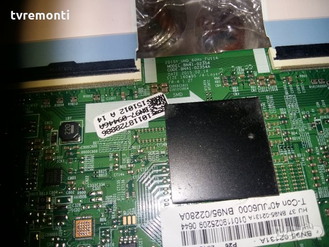 T-CONTROL BOARD BN41-02354A BN95-02131A от Samsung UE40JU6000W, снимка 2 - Части и Платки - 22351850