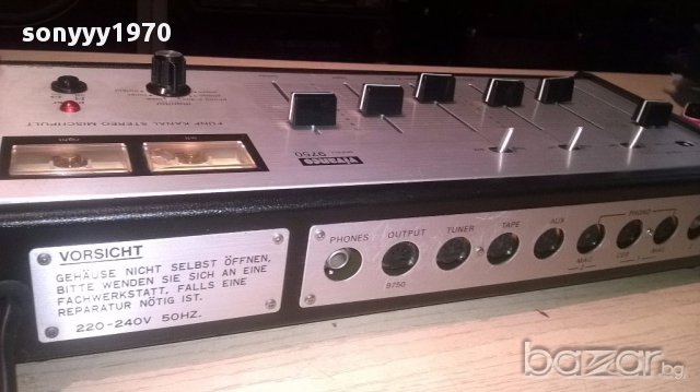 Vivanco 9750-mixer-музикантски мишпулт-внос швеицария, снимка 6 - Ресийвъри, усилватели, смесителни пултове - 15676539